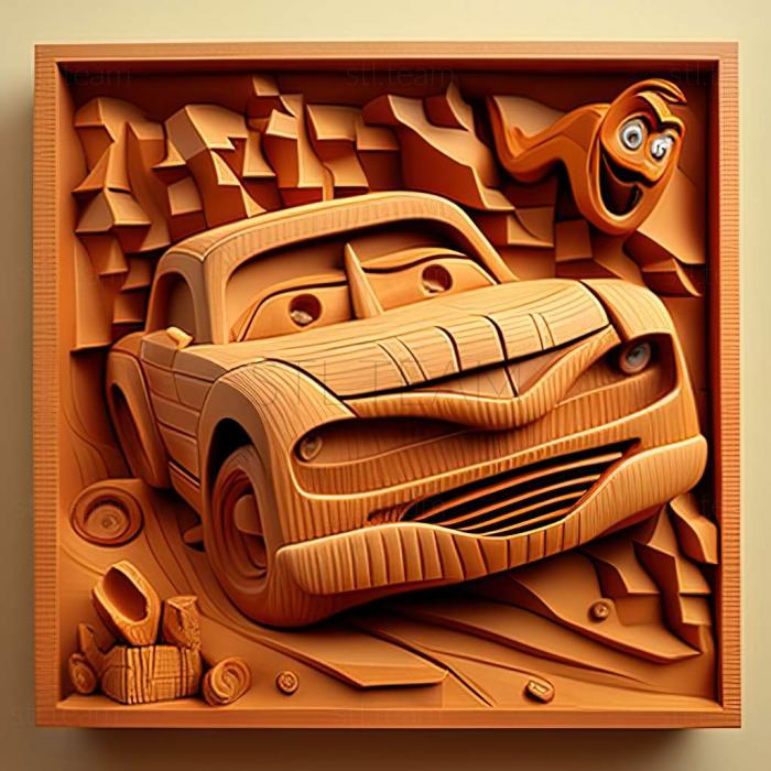 3D модель Cars 2 The Video Game (STL)